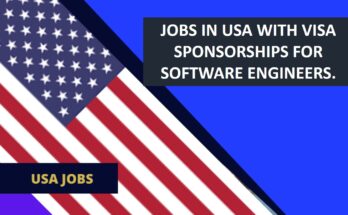 Jobs in USA with Visa Sponsorships